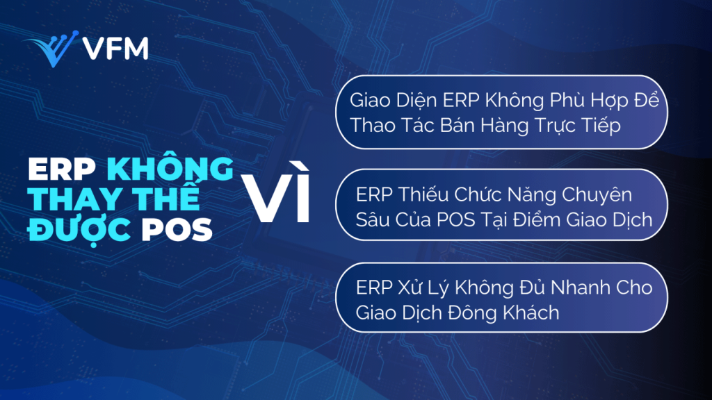 ERP Có Thay Thế Được POS Không? Vì Sao Doanh Nghiệp Nên Dùng Song Song?